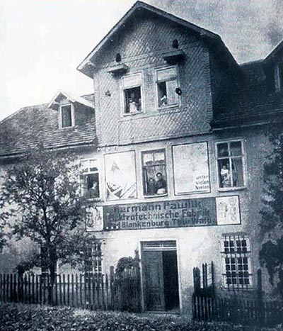Fabrikationsbetrieb im ehemaligen Gasthof "Kühler Grund"