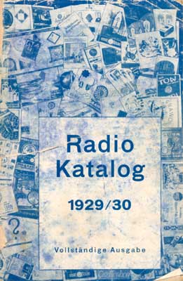 Radio Katalog 1929/30
