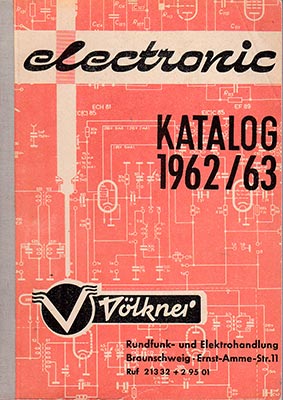 Völkner electronic-Katalog 1962/63