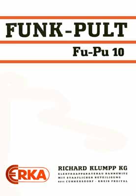 Funkpult Fu-Pu 10