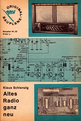 Original-Bauplan 22 - Altes Radio ganz neu