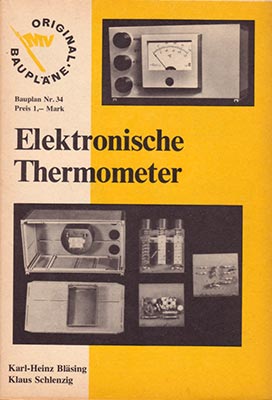 Original-Bauplan 34 - Elektronische Thermometer