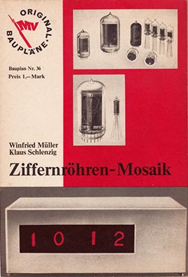 Original-Bauplan 36 - Ziffernröhren-Mosaik (1. Auflage)