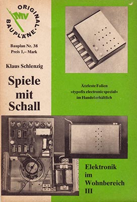 Original-Bauplan 38 - Spiele mit Schall (1. Auflage)