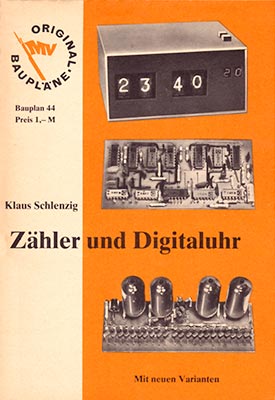 Original-Bauplan 44 - Zähler und Digitaluhr