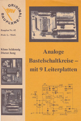 Original-Bauplan 42 - Analoge Bastelschaltkreise - mit 9 Leiterplatten