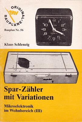 Original-Bauplan 56 - Spar-Zähler mit Variationen (1. Auflage)