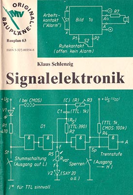 Original-Bauplan 63 - Signalelektronik (1. Auflage)