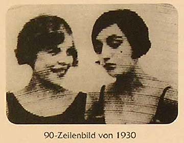 90-Zeilenbild von 1930