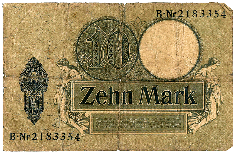 1906 - 10 Mark Vorderseite