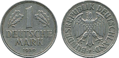 1950 - 1 Deutsche Mark BRD