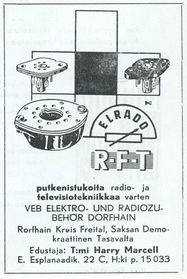Werbung ELRADO