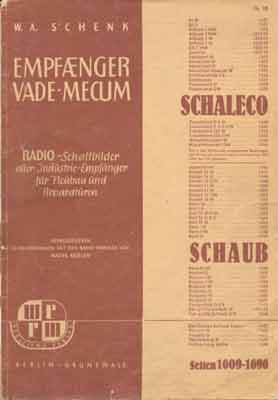 Empfänger VADE-MECUM Nr. 18 (Seiten 1609 - 1696)