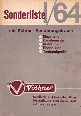 Völkner Sonderliste I/64