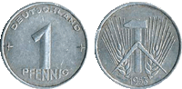 1953 - 1 Pfennig